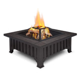 Lafayette Square Wood Burning Fire Pit in Black, 34-in image 3