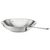 Lagostina 3-Ply Clad Commercial Wok Fry Pan, 32-cm image 2