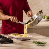 Lagostina 3-Ply Clad Commercial Wok Fry Pan, 32-cm image 6