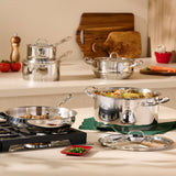 Lagostina Avanti Stainless Steel Cookware Set, 9-pc image 8
