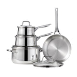 Lagostina Classico Stainless Steel Cookware Set, 8-pc