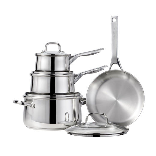 Lagostina Classico Stainless Steel Cookware Set, 8-pc