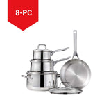 Lagostina Classico Stainless Steel Cookware Set, 8-pc image 3