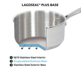 Lagostina Classico Stainless Steel Cookware Set, 8-pc image 6