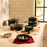 Lagostina Eleganza Ceramic Pro Non-Stick Cookware Set, 11-pc image 6