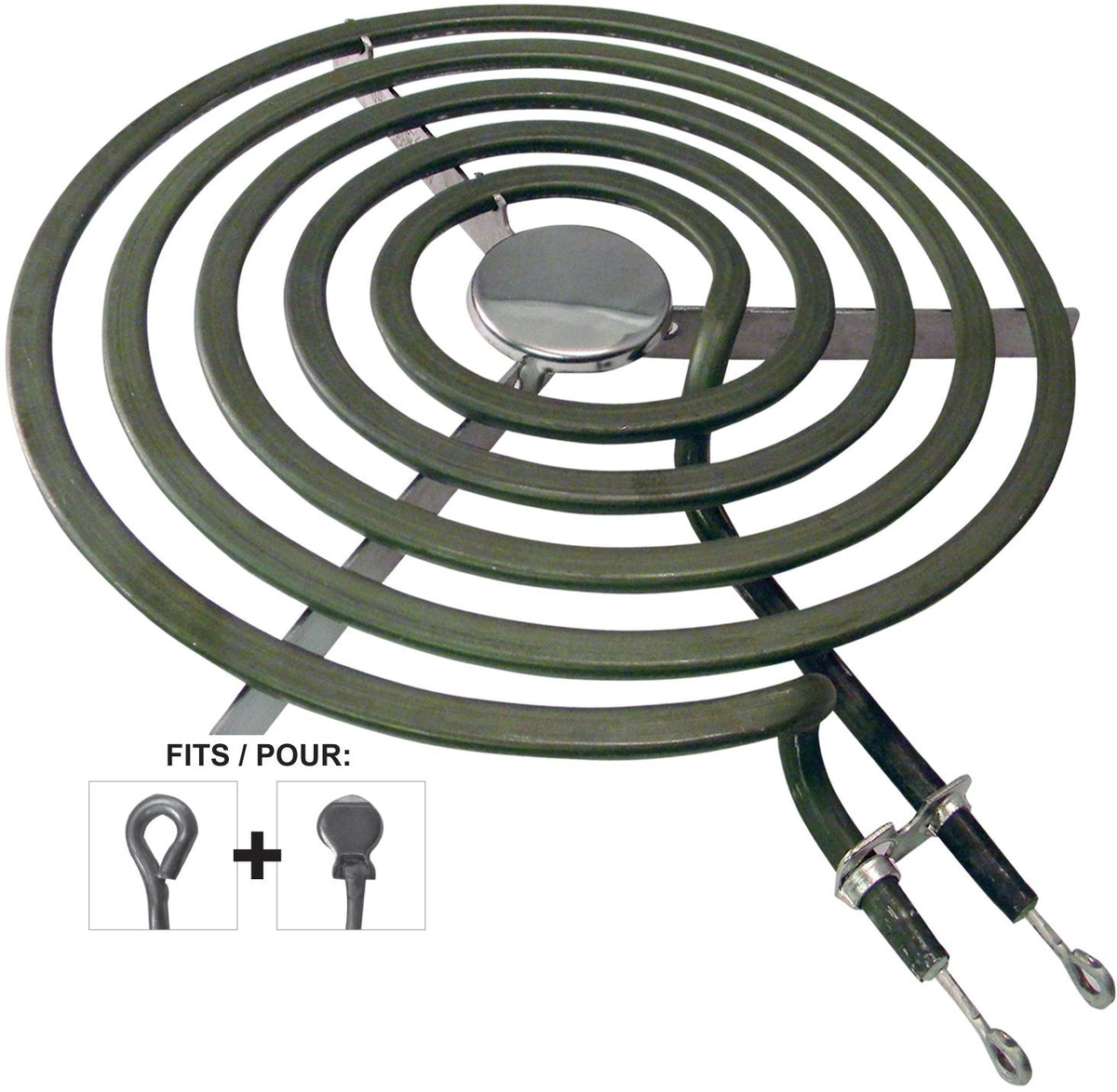 Laser 62455 Surface Stove Element, 2400W, 240V, 8-in