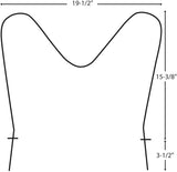 Laser 62510/2 Frigidaire Oven/Bake Element with Straight Spade Connector, 2360W, 30-in image 2