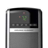 Lasko 1500W Digital Tower Ceramic Space Heater withRemote Control, 1500W, Black, 30-in image 3