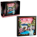 LEGO Art Japanese Cherry Blossom Landscape Framed 3D Art Building Set - 31218, 1892-pcs, Ages 18+