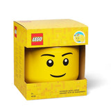 LEGO Boy Head Portable Storage Container for Ages 5+