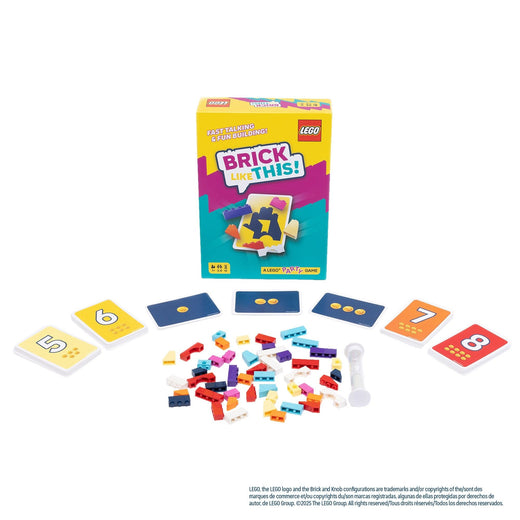 LEGO Brick Like This 2-8 Player Card Game for Ages 7+