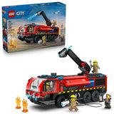 LEGO City Airport Fire Truck Building Set - 60499, 691-pcs, Ages 7+