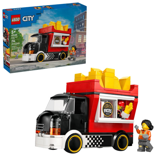 LEGO City Fries Food Truck Building Set - 60488, 216-pcs, Ages 5+