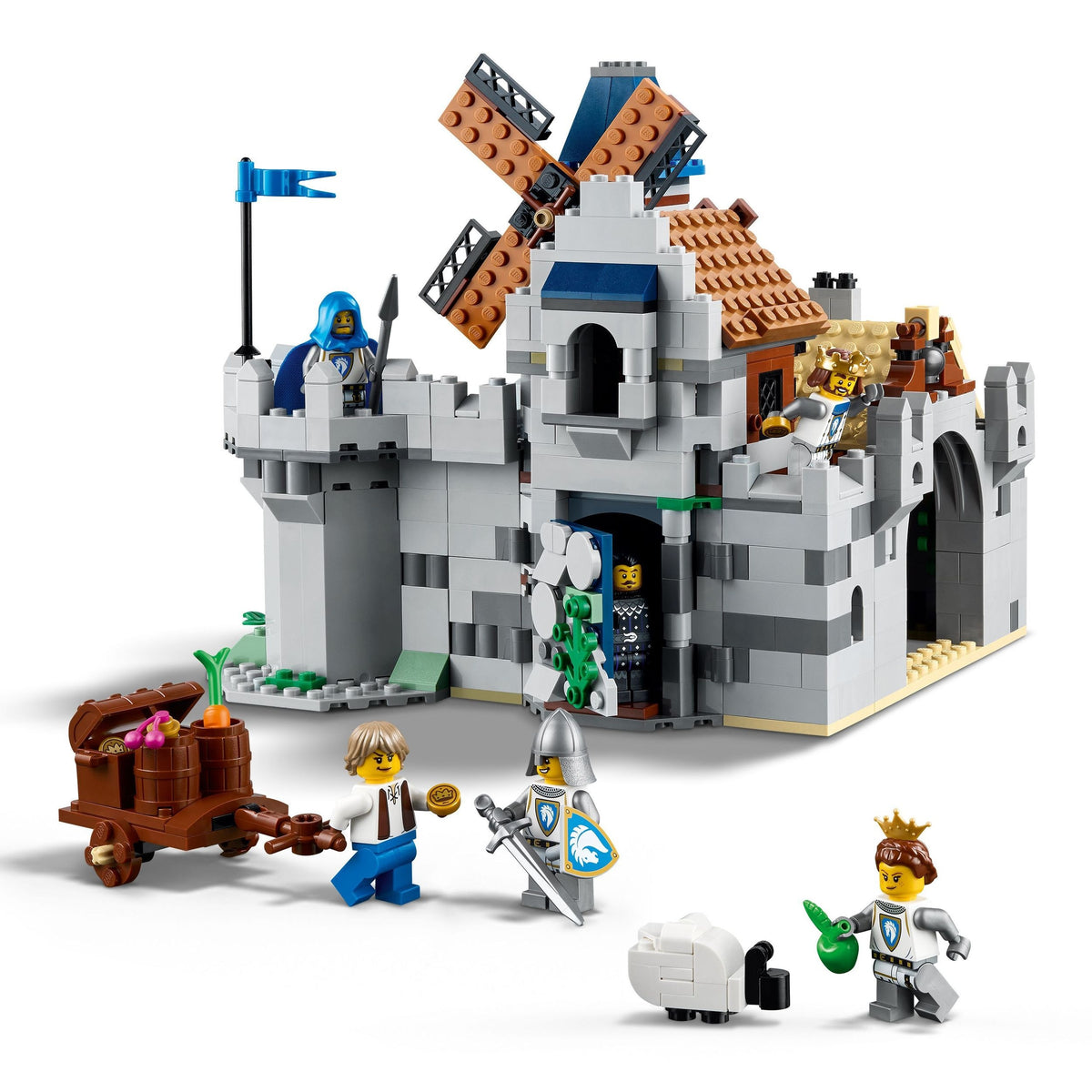 LEGO Creator 3-in-1 Medieval Horse Knight Castle - 31168, 1371-pcs, Ages 9+