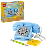 LEGO Creator 3-in-1 Retro Telephone - 31174, 383-pcs Ages 8+