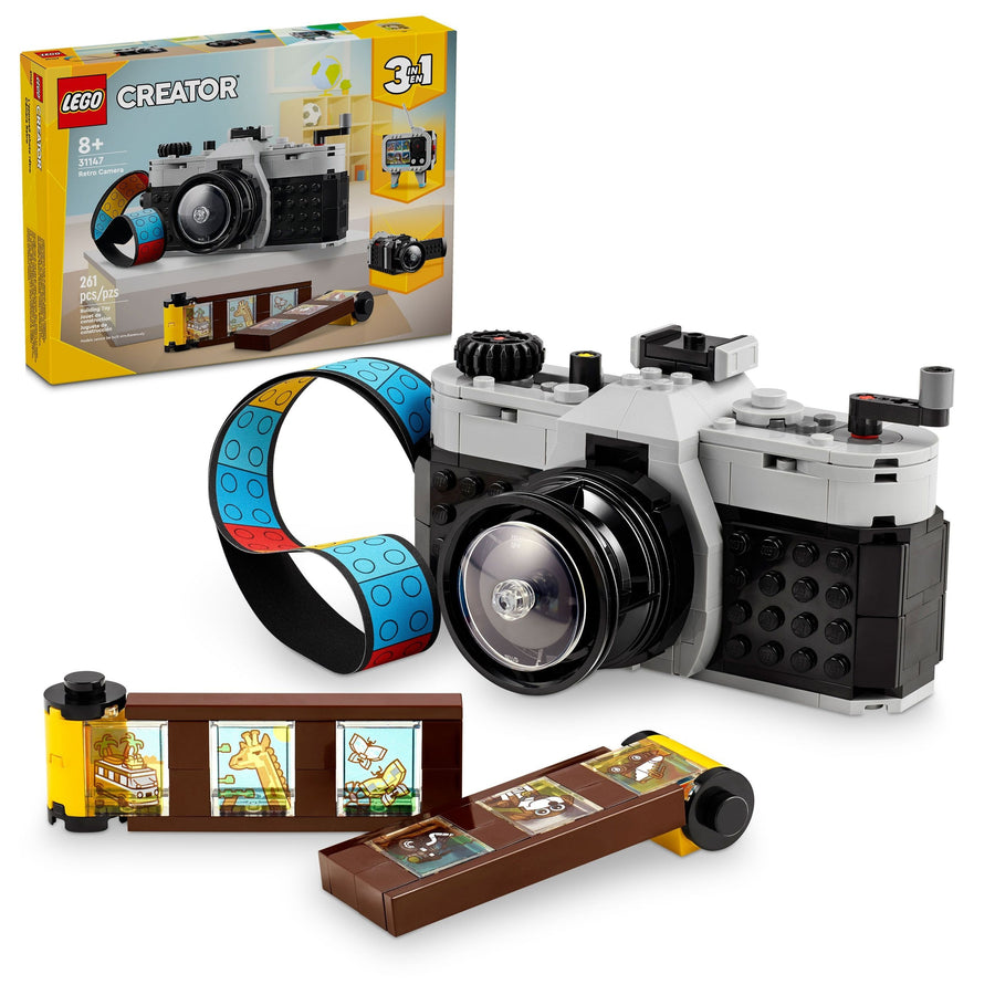 LEGO Creator Retro Camera Toy - 31147, 261-pcs, Ages 8+