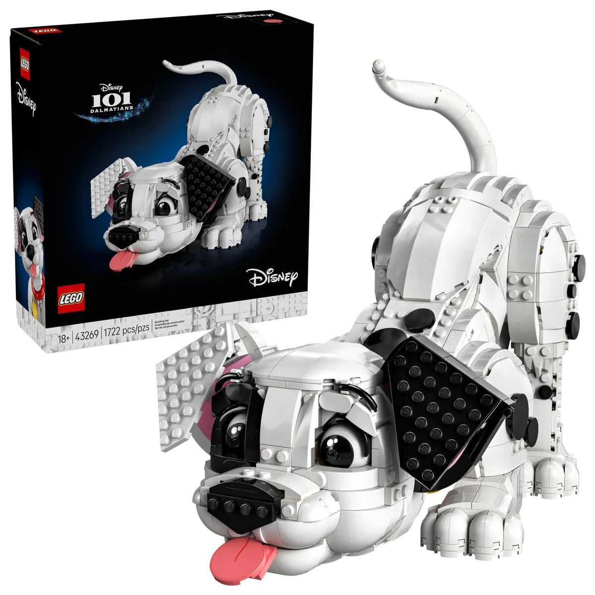 LEGO Disney 101 Dalmations Puppy - 43269, 1722-pcs, Ages 18+