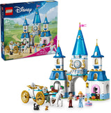 LEGO Disney Cinderella's Castle & Horse Carriage - 43275, 596-pcs, Ages 6+
