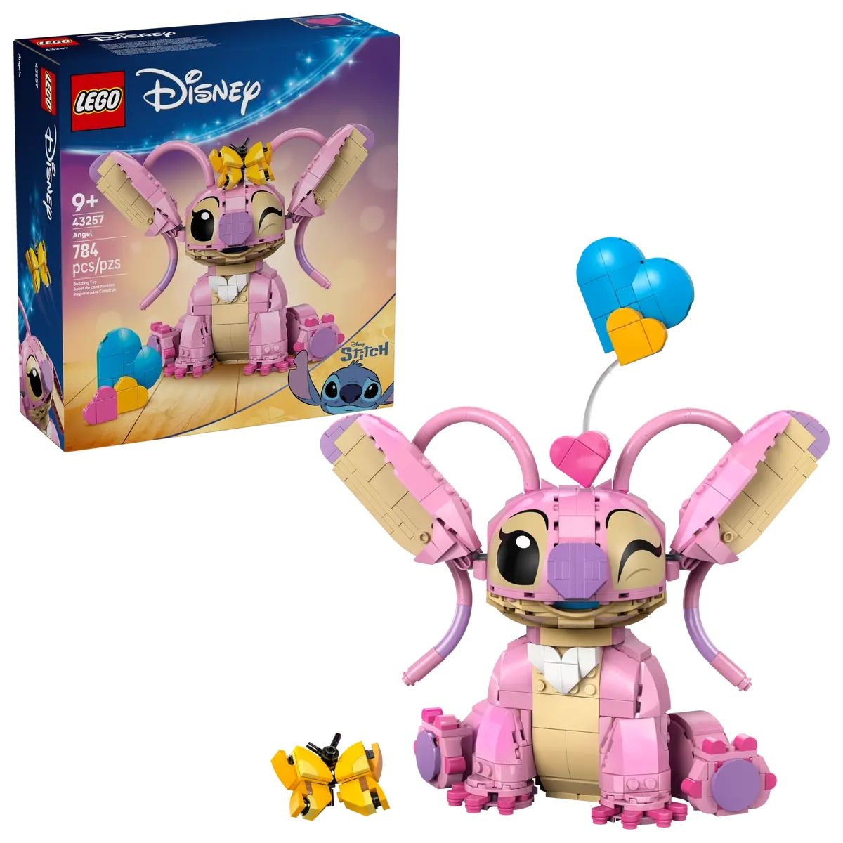 LEGO Disney Lilo and Stitch Angel - 43257, 784-pcs, Ages 9+
