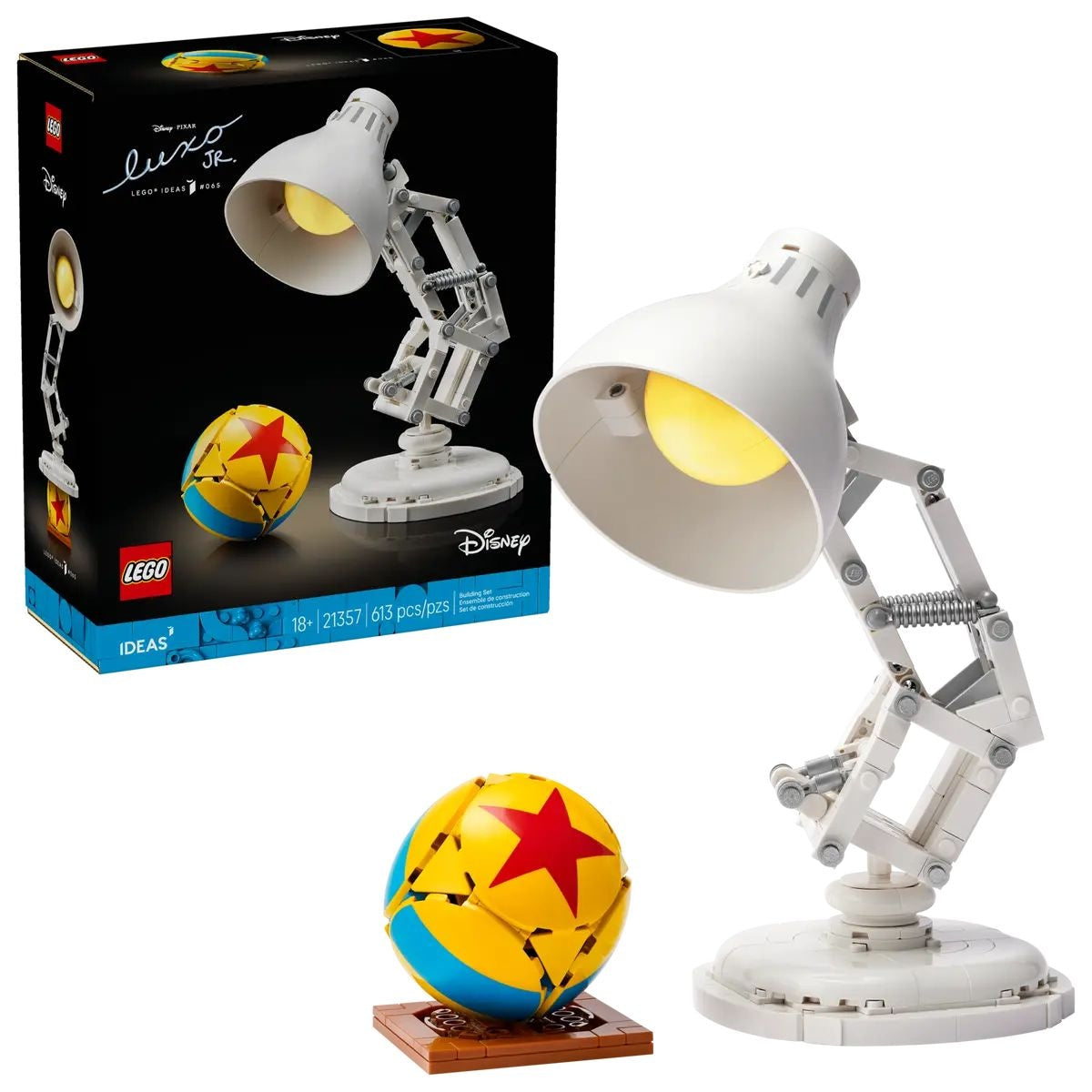LEGO Disney Pixar Luxo Jr. - 21357, 613-pcs, Ages 18+