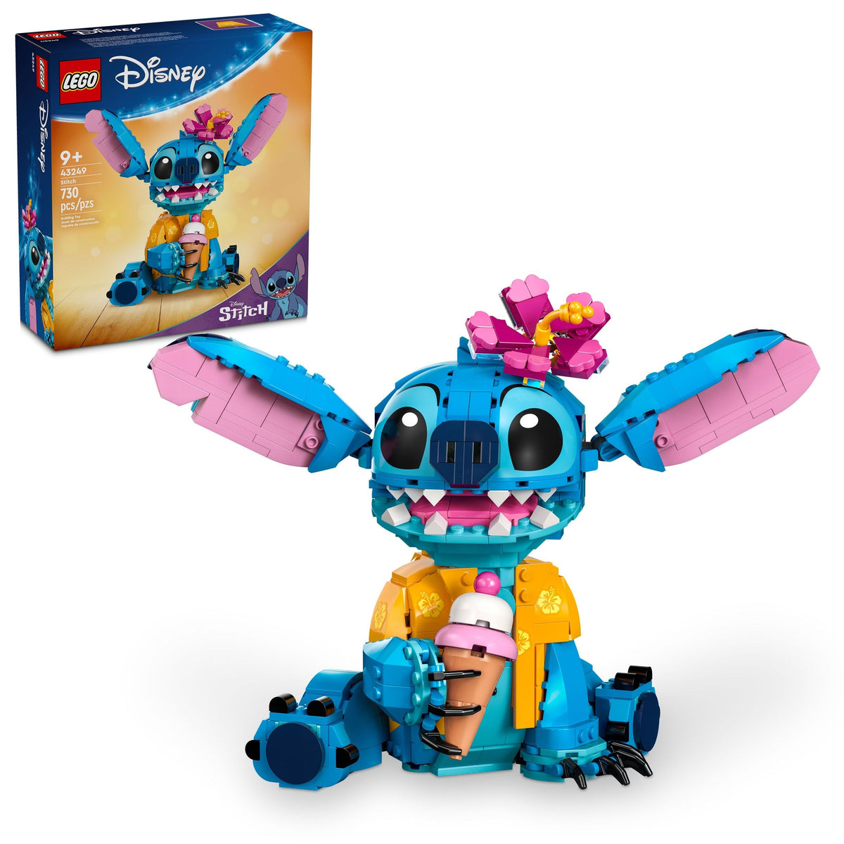 LEGO Disney Stitch Building Set - 43229, 730-pcs, Ages 9+
