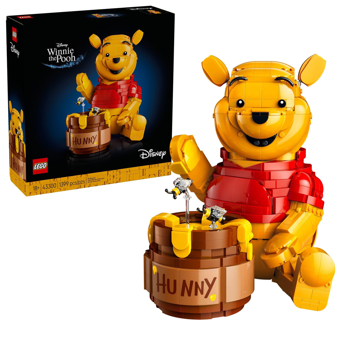 LEGO Disney Winnie the Pooh Building Toy Set - 43300, 1399-pc, Ages 18+