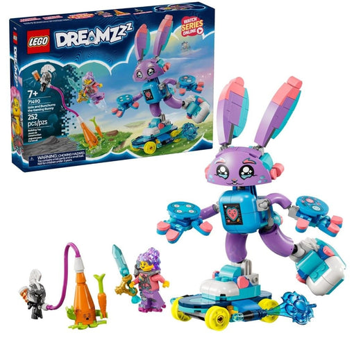 LEGO DREAMZzz Izzie and Bunchurro the Gaming Bunny - 71490, 252-pcs, Ages 7+