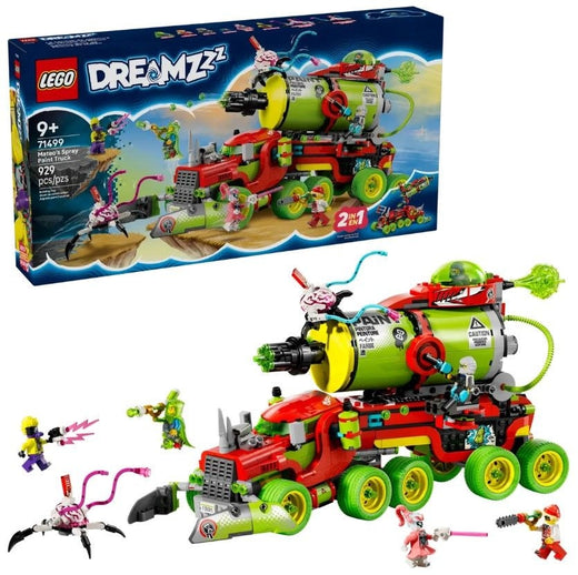 LEGO DREAMZzz Mateo's Spray Paint Truck - 71499, 929-pcs, Ages 9+