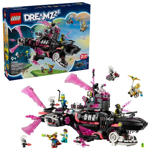 LEGO DREAMZzz Nightmare Shark Submarine - 71500, 1413-pcs, Ages 9+