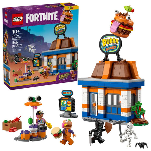 LEGO Fortnite Durrr Burger Restaurant - 77076, 546-pcs, Ages 10+