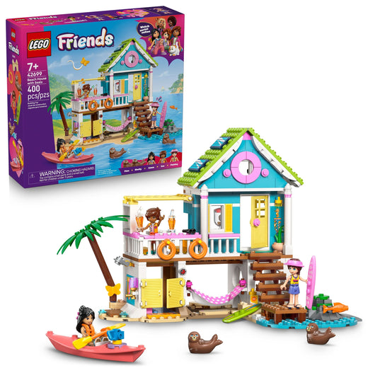 LEGO Friends Beach House with Seals - 42699, 400-pcs, Ages 6+