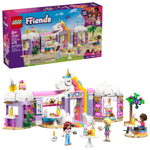 LEGO Friends Unicorn Dream Café - 42684, 475-pcs, Ages 6+