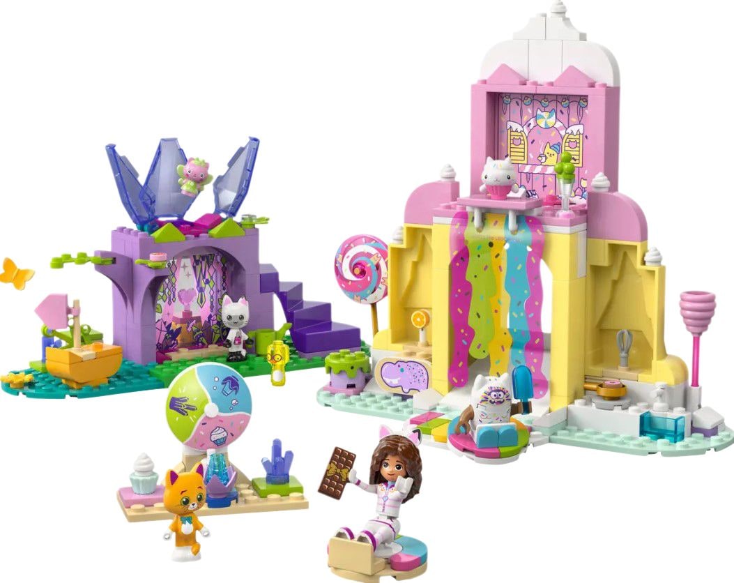 LEGO Gabby's Dollhouse Sweet Treat Mountain and Kitty Garden - 11205, 263-pcs, Ages 4+