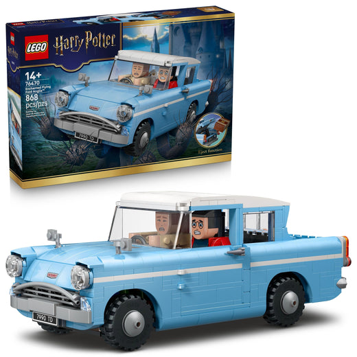 LEGO Harry Potter Enchanted Flying Ford Anglia Toy Building Set - 76470, 868-pcs, Ages 14+