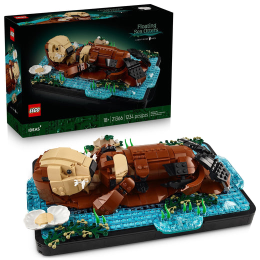 LEGO Ideas Floating Sea Otters Building Toy Set - 21366, 1234-pc, Ages 18+