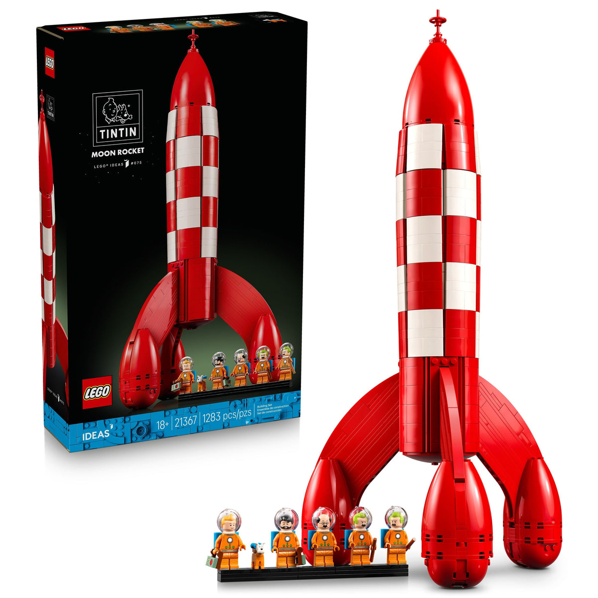 LEGO Ideas Tintin Moon Rocket 21367