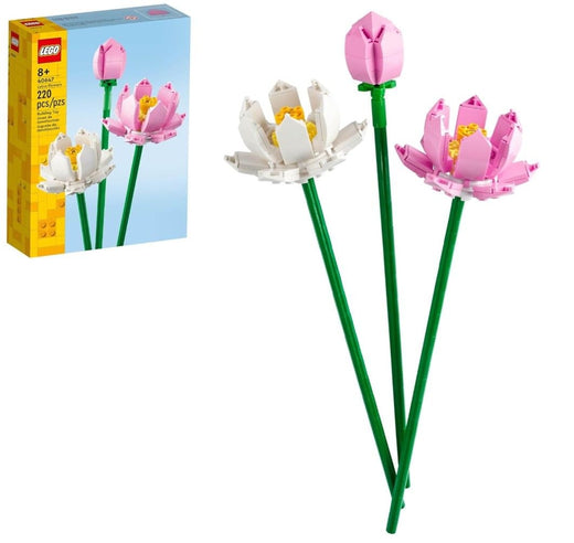 LEGO Lotus Flowers Building Set - 40647, 220-pcs, Ages 8+