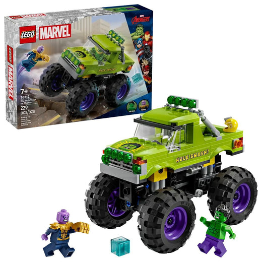 LEGO Marvel 76312 The Hulk Truck vs. Thanos, 229-pc
