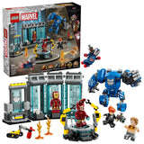 LEGO Marvel 76315 Iron Man's Laboratory: Hall of Armor, 384-pc