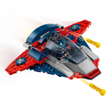 LEGO Marvel 76319 Captain America vs. Thanos for Ages 4+, 107-pc