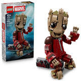 LEGO Marvel Ravager Jumpsuit Groot - 76341, 604-pcs, Ages 10+