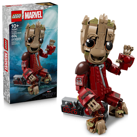 LEGO Marvel Ravager Jumpsuit Groot - 76341, 604-pcs, Ages 10+