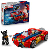 LEGO Marvel Spider-Man Car vs. Venomized Wolverine - 76336, 134-pcs, Ages 7+