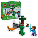 LEGO Minecraft Steve’s Taiga Adventure Toy Building Set - 21583, 79-pcs, Ages 6+