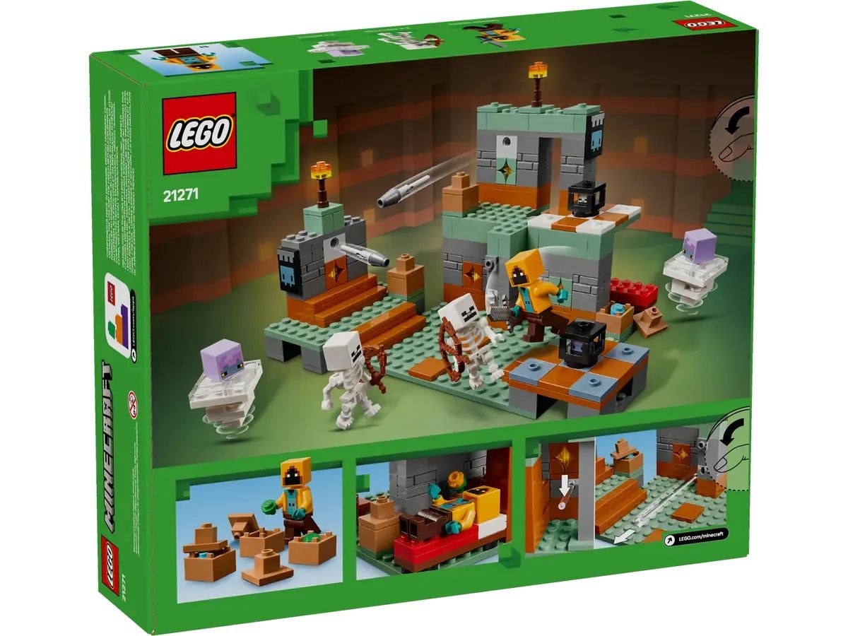 LEGO Minecraft The Trial Chamber - 21271, 322-pcs, Ages 8+