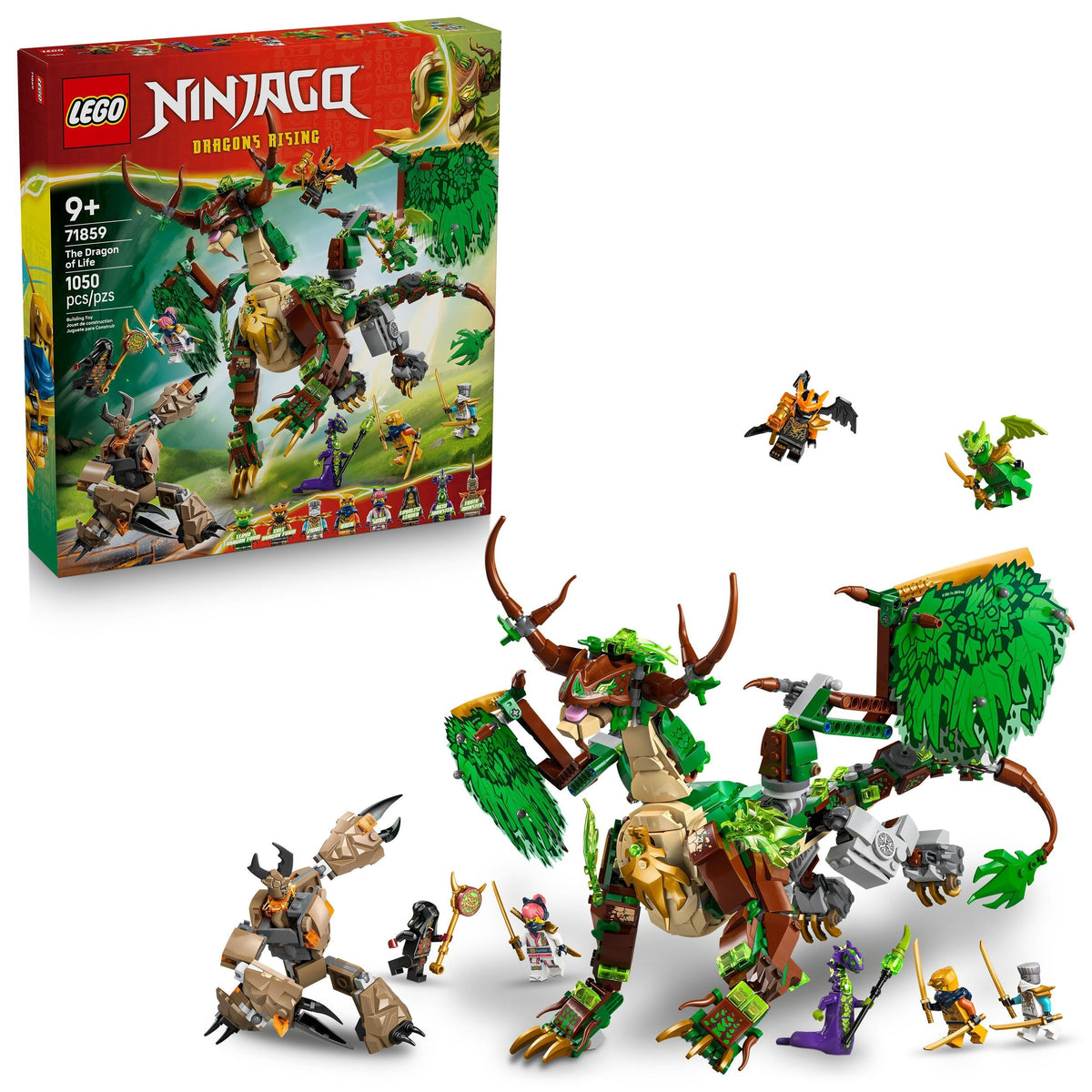 LEGO Ninjago The Dragon Of Life - 71859, 1050-pcs, Ages 9+