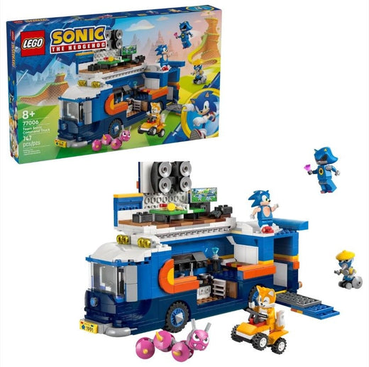 LEGO Sonic Team Sonic Command Truck - 77006, 747-pcs, Ages 8+