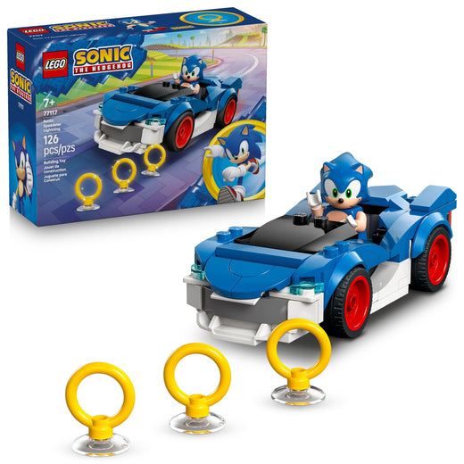 LEGO Sonic The Hedgehog Sonic: Speedster Lightning - 77117, 126-pcs, Ages 7+
