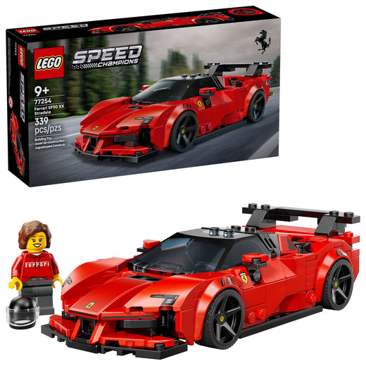 LEGO Speed Champions Ferrari SF90 XX Stradale Sports Car - 77254, 339-pcs, Ages 9+