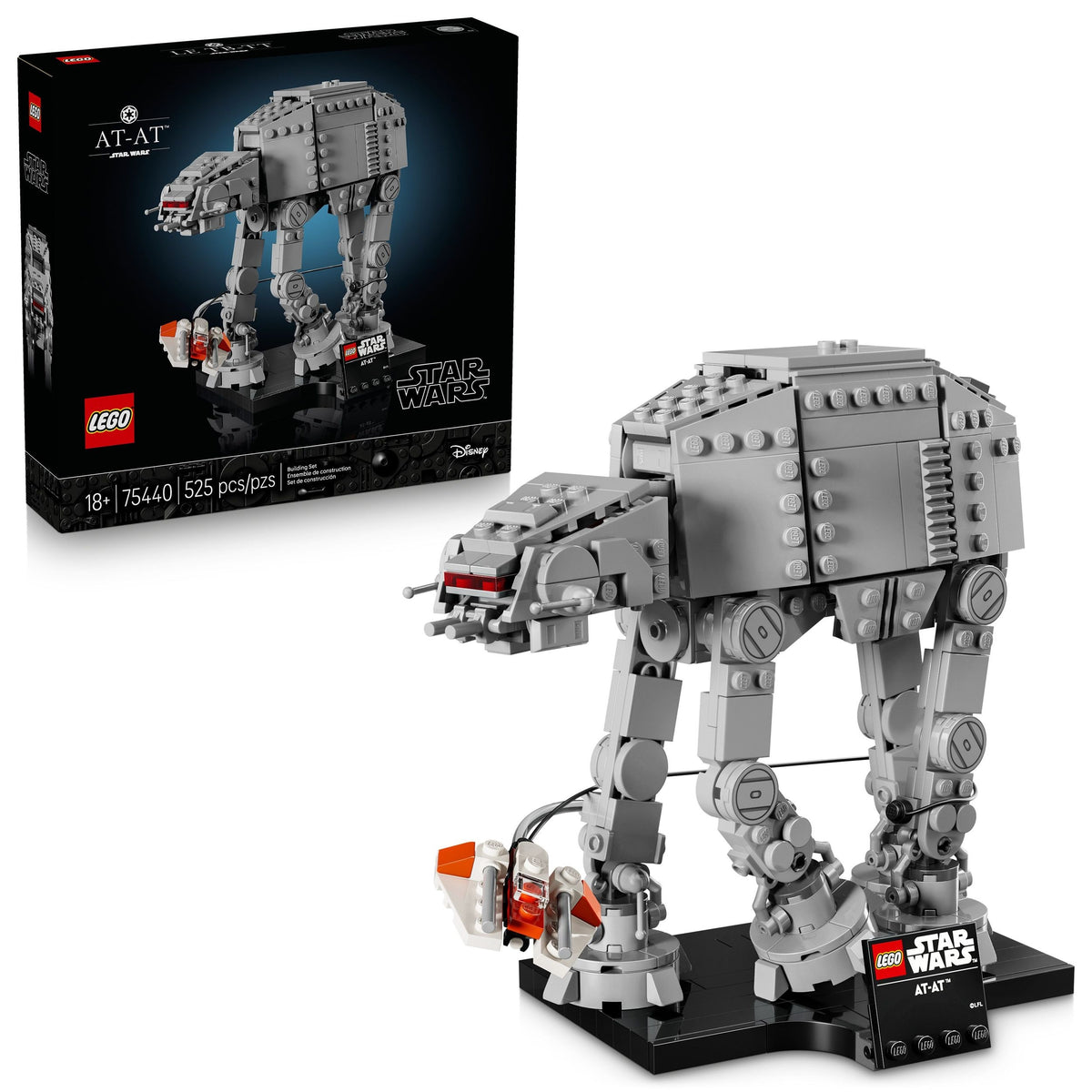 LEGO Star Wars AT-AT Walker Toy Building Set - 75440, 525-pcs, Ages 18+
